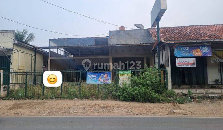 Dijual Tanah Dan Bangunan, Cocok Tempat Usaha di Jln Raya Viktor 1