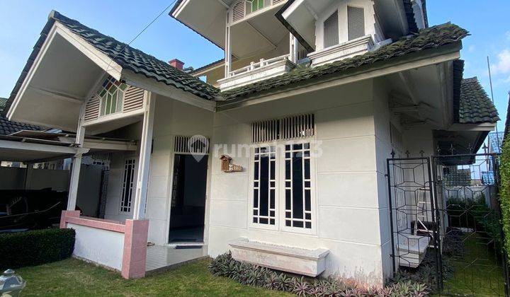 Dijual Rumah Furnished View Gunung Di Villa Palm Garden, Puncak 1