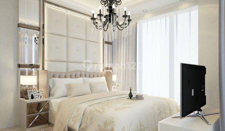 Di Jual Apartemen Menteng Park 2 Kamar Tidur Furnished dengan Pemandangan Kota 2