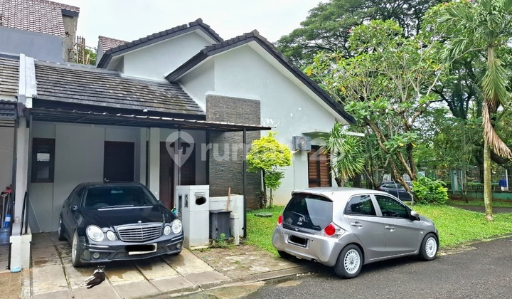 Dijual Rumah Sudut/Hoek 1 Lantai Dalam Cluster Permata Bintaro Jaya Sektor 9