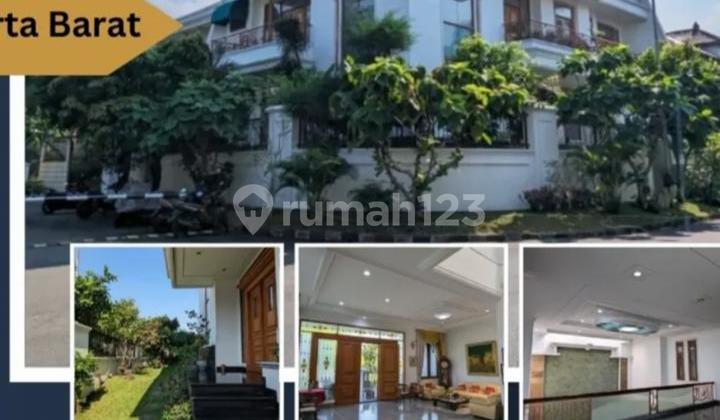 Dijual Rumah Mewah 3 lantai Posisi Hook Taman Permata Buana Jakbar