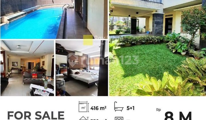 Rumah Mewah, Rumah Terdapat Pool Dan Siap Huni Di Bintaro Jaksel