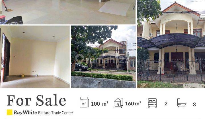 Di Jual Rumah Modern, Di Dalam Perumahan Bintaro Jaya Sektor 4 1