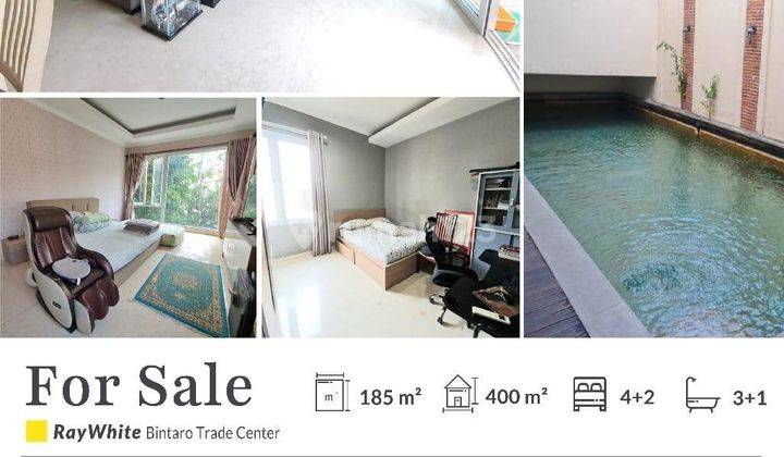 Di Jual Rumah Terdapat Pool Di Bintaro Dekat St Jurangmangu 1