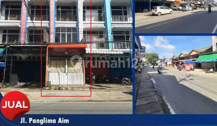 For Sale 3-Story Shop House on Jl. Panglima Aim - Pontianak
