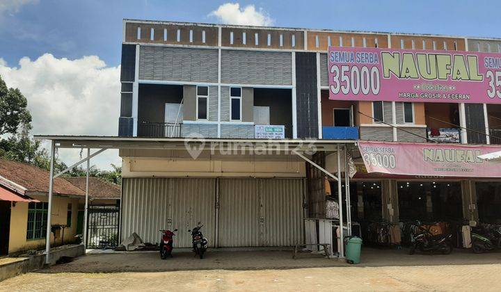 Ruko berukuran lebar, lokasi strategis di Jl. Tanjung Raya 2 1