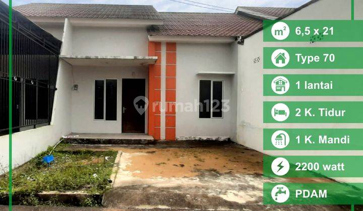 Rumah dijual cepat, lokasi strategis Jl. Purnama 2 1