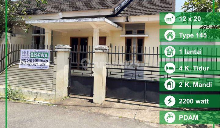 Rumah siap huni di purnama - lengkap kitchen set + pagar + garasi 1