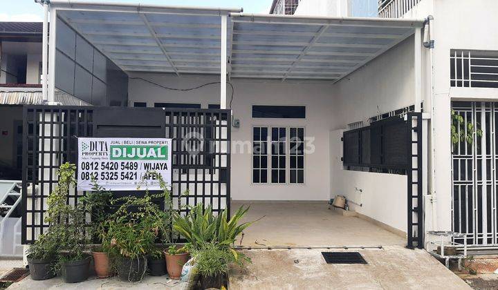 Rumah baru di Purnama, sudah pagar keliling, kanopi + kitchen set 2