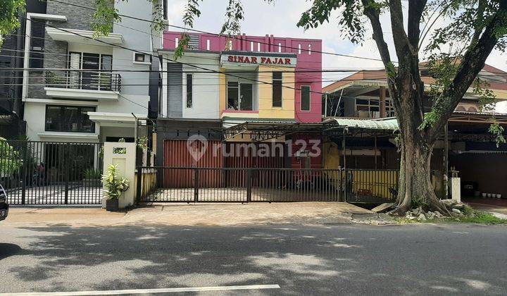 Ruko 2lt + dak full keramik di tepi Jl. K.H.A.Dahlan - kawasan bisnis di Pontianak 1