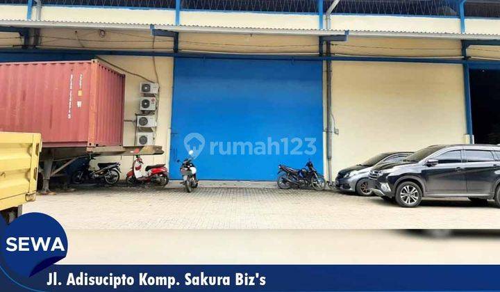 Disewakan gudang di Jl. Adisucipto Ko. Sakura Biz's 1