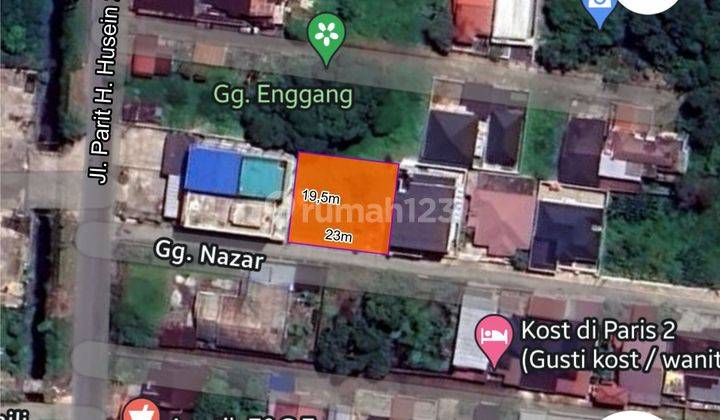 Dijual cepat 1 kav tanah Paris 2 / dibelakang ruko - Shm 1