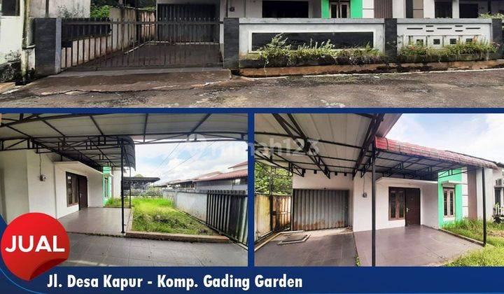 Rumah dijual Jl. Desa Kapur Komp. Gading Garden 1