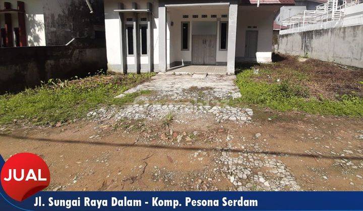 Dijual rumah diserdam - kodya, tanah luas dan rumah tunggal 1