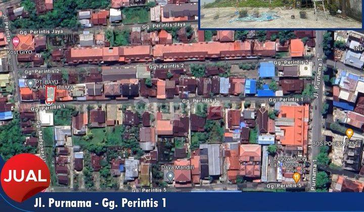 Dijual tanah sudah berpondasi di Jl. Purnama Gg. Perintis 1 1