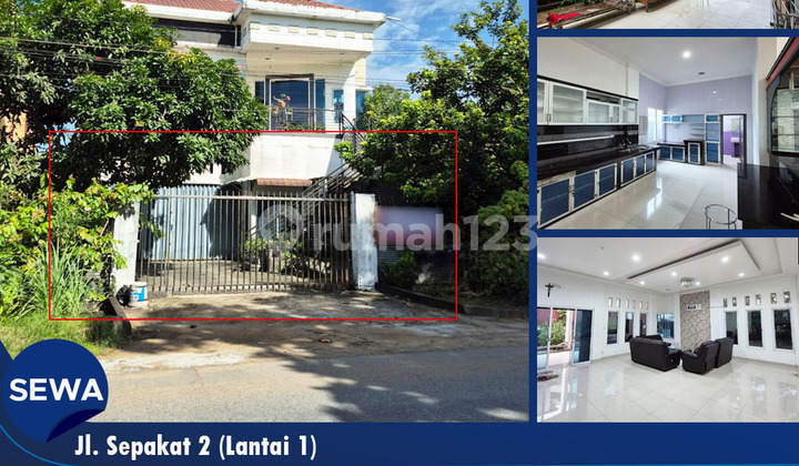 For Rent: Ground Floor Only - House on the side of Jl Sepakat 2
