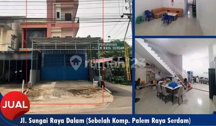 Dijual Cepat 1.unit Ruko Di Pinggir Jl. Serdam - Sudah Siap Pakai