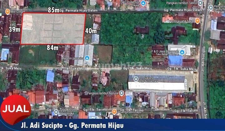 Dijual Tanah Jl. Adisucipto Komp. Permata Hijau, Shm  1