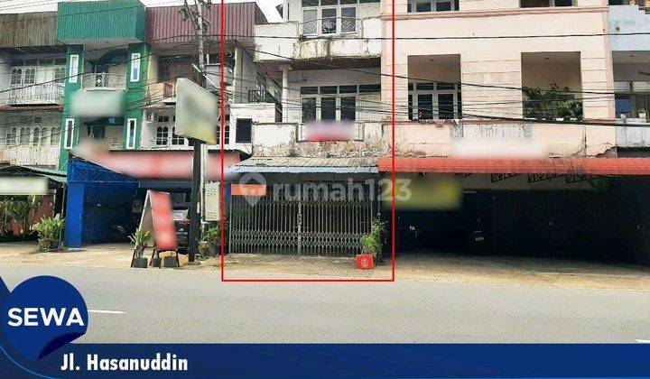 Ruko Dipinggir Jl. Hasanuddin & Cocok Untuk Usaha 1