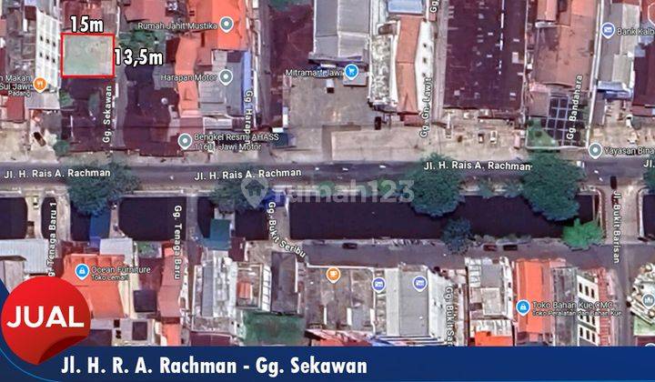 Dijual Tanah Siap Bangun Hanya +/-25 M Dari Jalan Raya Sui Jawi