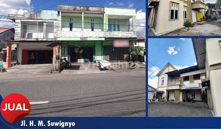 Dijual ruko, gedung & rumah pinggir Jl. HM. Suwignyo 1