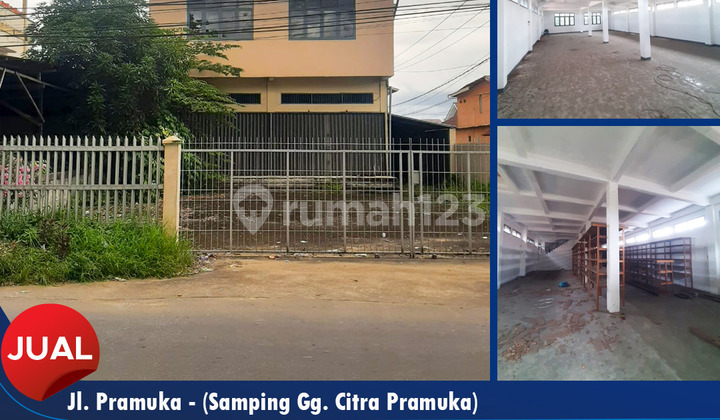 Dijual Ruko Kawasan Tersendiri Jl. Pramuka - Jeuju