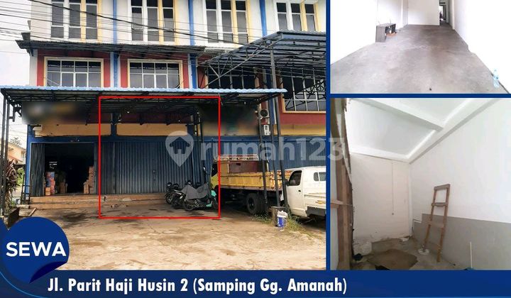 Disewakan Hanya Lt.1 Ruko Jl. P. H. Husin 2 - Pinggir Jalan
