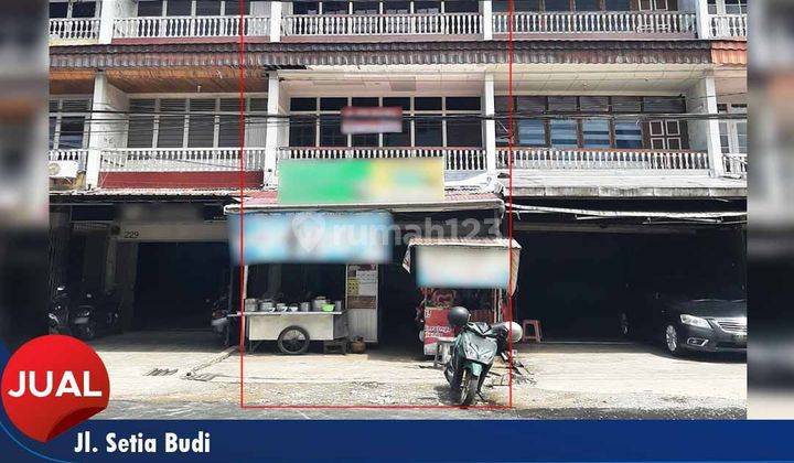 DijuaL ruko 3lt pinggir jalan Setia Budi, Pontianak 1