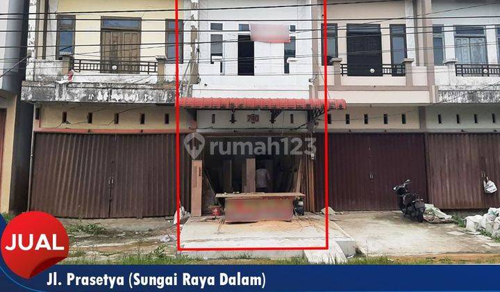 Dijual 1 unit ruko Jl. Prasetya - cocok untuk workshop  1