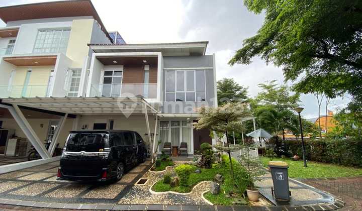 Rumah Bagus Siap Huni, Hoek di Riviera Metland, Full Furnished