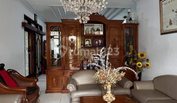 Rumah Mewah Hoek 2 Lantai Full Furnished Graha Sunter Pratama, Bebas Banjir, Siap Huni  2