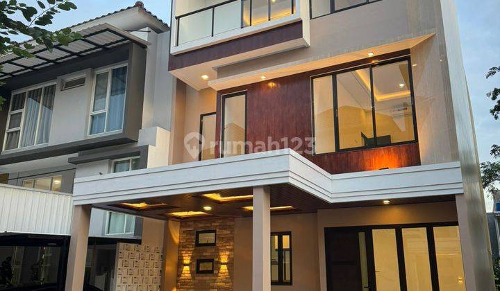 Rumah Brand New 3 Lantai Semi Furnished Atlanta Village 1