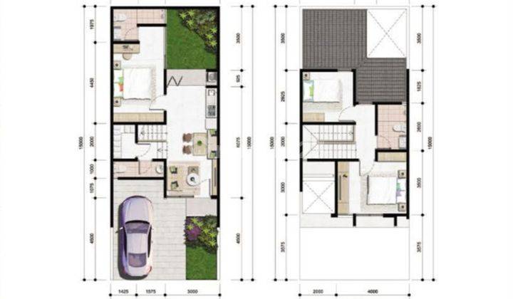 Rumah Bagus 2 Lantai Cluster Aeris Citra Garden Serpong 1