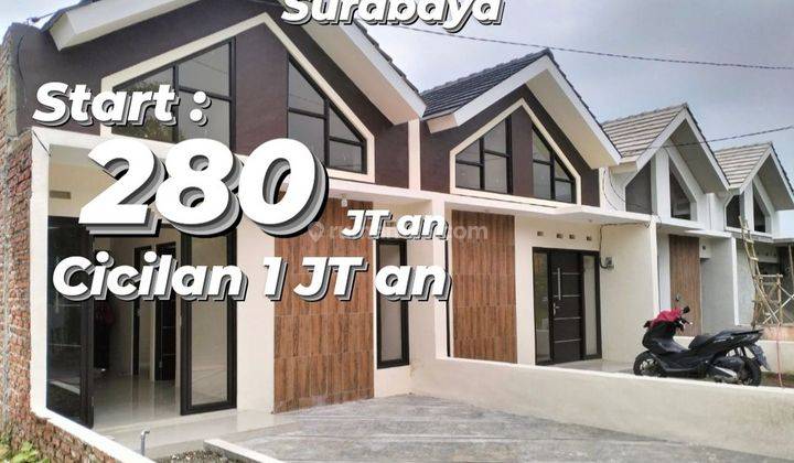 Cuman 1 JT sudah dapat rumah 200 JT an selatan Surabaya Rumah di Raya Jumput Rejo gedangan Sidoarjo SHM Baru Utara 1