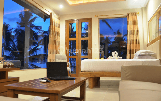 Junior Suite Villa with Ocean View Balcony | 50 sqm at Hotel Crystal Beach Bali (Karangasem, Candi Dasa) 1
