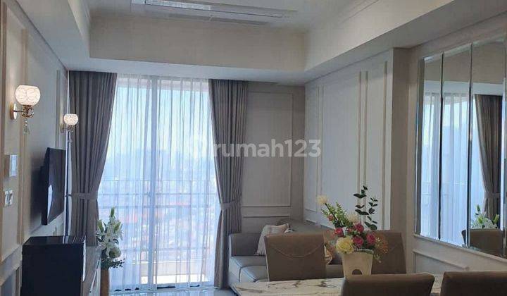 2 KAMAR FULL FURNISH NYA BARU, LANTAI TINGGI, CASAGRANDE APT 2