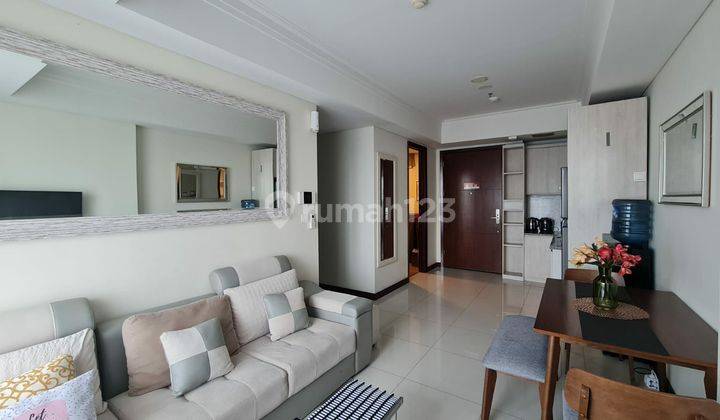 FULL FURNISH 2 KAMAR APT CASAGRANDE CASABLANCA LANTAI BAWAH  1