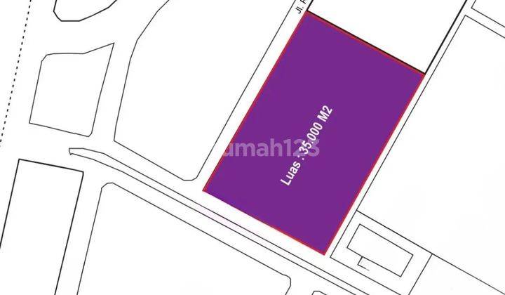 For Sale Kelapa Gading Izin Dapat Dibangun Apartemen Mall Gedung Lahan Komersil, Zona Ungu Komersil  2