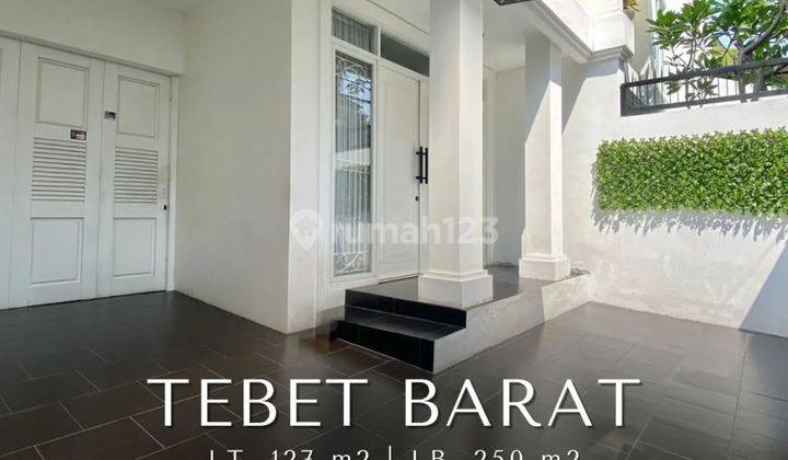  Tebet Barat Semi Furnished Row Jalan Lebar Dekat Taman Eco Park 1