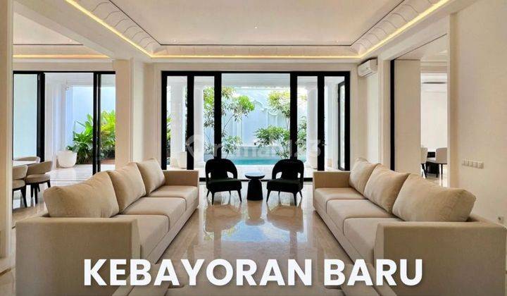 For Sale Kebayoran Baru Brand New Luxurious House 1