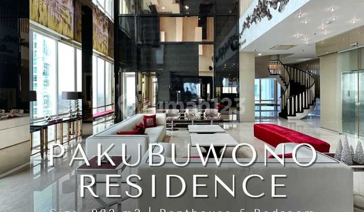 For Sale Pakubuwono Residence Unit Penthouse Fully Furnished 1