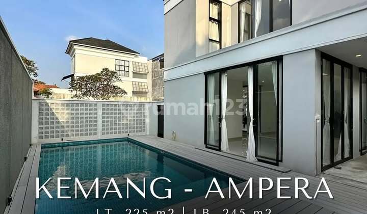 For Sale Kemang - Ampera Colonial Modern Townhouse
