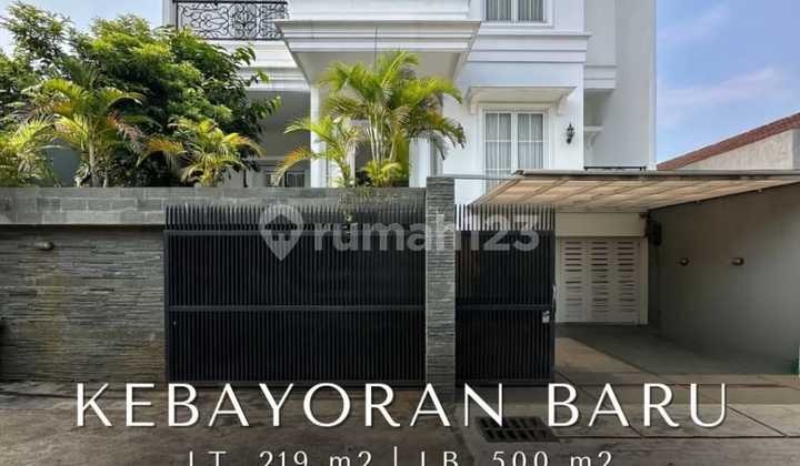 KEBAYORAN BARU MODERN CLASSIC HOUSE DEKAT KE STASIUN MRT BLOK A KEBAYORAN BARU MODERN CLASSIC HOUSE DEKAT KE STASIUN MRT BLOK A