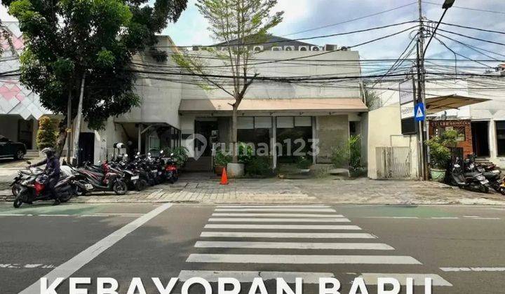 For Sale Kebayoran Baru Prime Location, Area Komersil Cocok Untuk Resto, Klinik Usaha Pinggir Jalan Raya 1