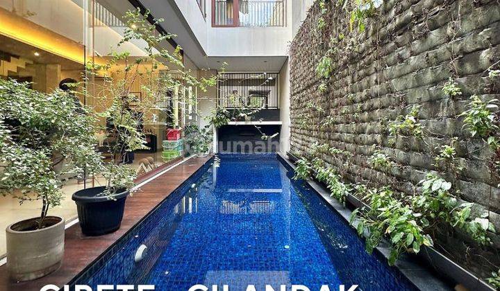 For Sale Cipete Cilandak Modern Minimalist Townhouse Semi Furnished 1