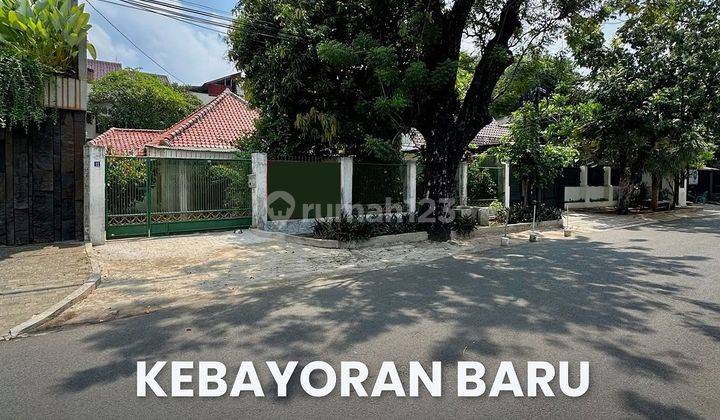 For Sale Kebayoran Baru Rumah Tua Hitung Tanah, Lokasi Premium 1