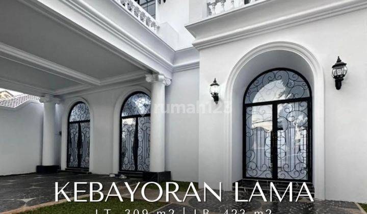 For Sale Kebayoran Lama Brand New House Modern Classic Design 1