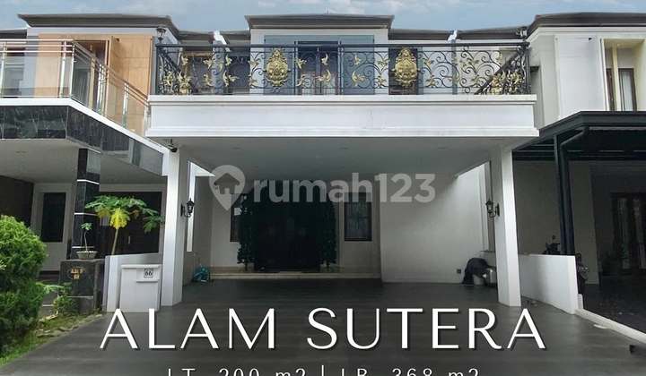 FOR SALE ALAM SUTERA DALAM CLUSTER FURNISHED