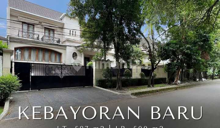 Large House, Ready to Occupy in Kebayoran Baru, South Jakarta
