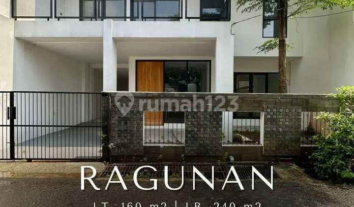 DIJUAL CEPAT RUMAH RAGUNAN BRAND NEW HOUSE